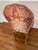 Queen Anne Antique Fabric Side Chair For Sale - Image 3 of 9