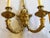 Late 19th Century Dore Bronze Sconces Having Horned Bacchus Masks in Louis XVI Style - a Pair For Sale - Image 5 of 12