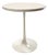 1960s Mid-Century Eero Saarinen Style Tulip Formica & Aluminum Side Table Attributed to Knoll For Sale