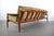 Army Green 8 Ft Long Grete Jalk for France and Son Four Seat Sofa Denmark For Sale - Image 8 of 10