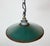 Metal Industrial Green Enamel Light, 1950s For Sale - Image 7 of 17