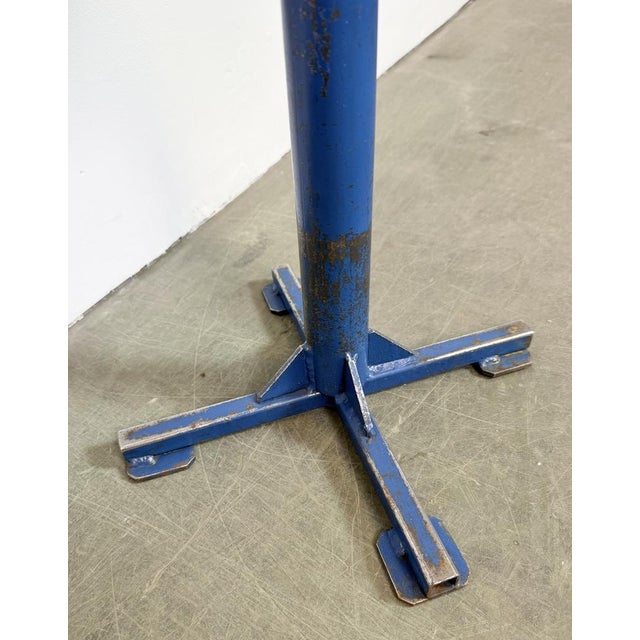 Wood Vintage Industrial Workshop Stool, 1960s For Sale - Image 7 of 13