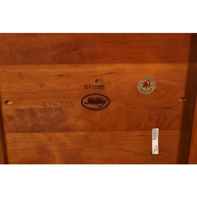 Stickley Mission Collection Pair Of Cherry End Tables For Sale - Image 16 of 18
