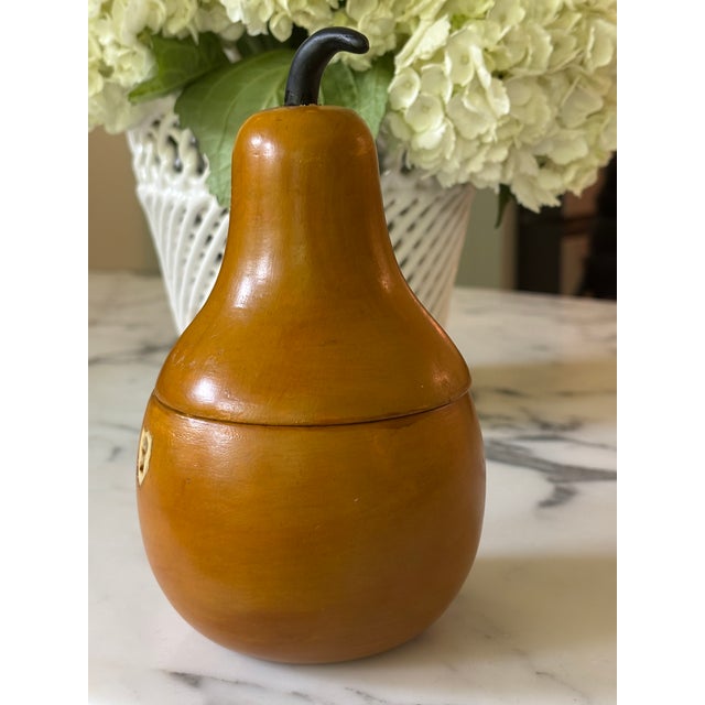 Early 19th Century Antique Pear Shaped Tea Caddy For Sale - Image 5 of 14