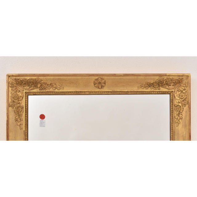 Antique Gold Leaf Mirror, 1850s For Sale - Image 6 of 11