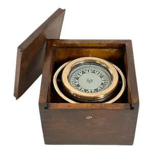 Boxed Boat Compass by Wilcox Crittendon