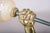 Bronze Fist Wall Sconce with Amber Glass Shade in the style of Maison Jansen, 1950s For Sale - Image 4 of 9