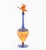 Beau Barrett (American, XX-XXI) Three Art Glass Perfume Bottles, one diminutive vase signed and dated "BKB 2021" to...