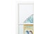 Painting - Mily Possoz (20th century). Six paintings on glass; lacquered wooden window. Dimensions: 130 cm x 73.5 cm....