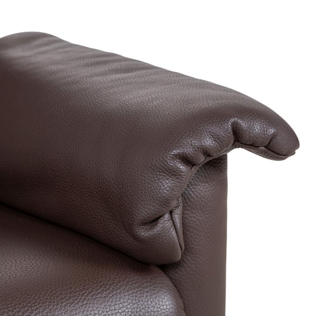 Leather Armchair from Erpo Milano For Sale - Image 5 of 12