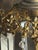 Glass 1850s Cornelius Style Brass Floral Basket Girandole Mantel Lamps - Pair For Sale - Image 7 of 11