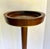 Mid-Century Modern Walnut, Brushed Gold & Cast Iron Smoking Stand Pedestal Table For Sale - Image 4 of 13
