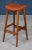 Wood Mid-Century Rosewood & Leather Bar Stools by Erik Buch for Dyrlund, Set of 4 For Sale - Image 7 of 14