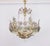 1970s Large Gilt and Faceted Crystal Glass Chandelier from Palwa, 1970s For Sale - Image 5 of 15