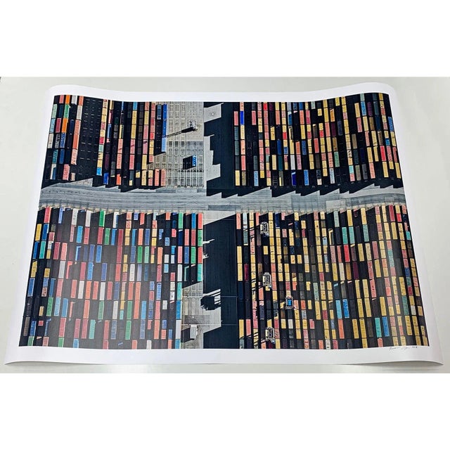 Edition Aerial Views Bernhard Lang Image: „AV_HARBOUR_002“ Size A: 47,2 x 37,8 inches, 120 x 96 cm Edition No 4 of 8,...