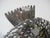 Metal Large Folk Art Flatware Metal Fish Sculpture For Sale - Image 7 of 8