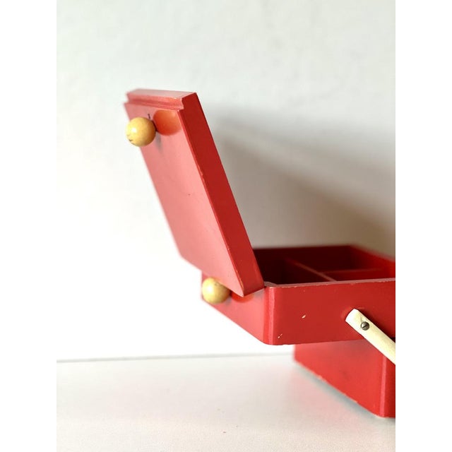 Vintage Sewing Box, 1960 For Sale - Image 13 of 16
