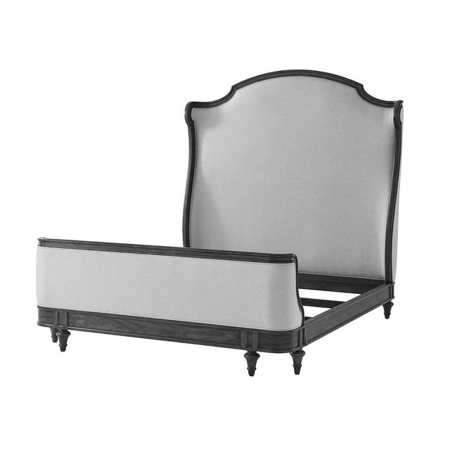 Provincial Carved Queen Size Bed For Sale In Greensboro - Image 6 of 6