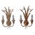 Hollywood Regency Golden Wall Lamp with Wheat Ears from Hans Kögl, 1960s, Set of 2 For Sale - Image 12 of 12