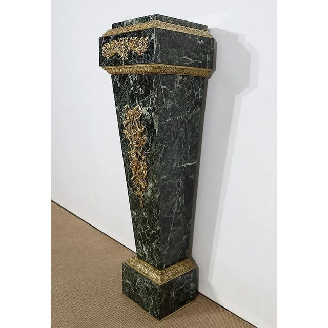 19th Century Louis XVI Style Marble Column For Sale - Image 16 of 18