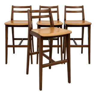 West Elm Bar Stools, C. 2022 - Sold Individually, 8 Available For Sale