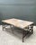 Late 20th Century Vintage Faux Bois Marble Top Coffee Table For Sale - Image 5 of 18