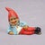 Lot of Four Tiny Terracotta Garden Gnomes, Germany Ca. 1950s For Sale - Image 6 of 7
