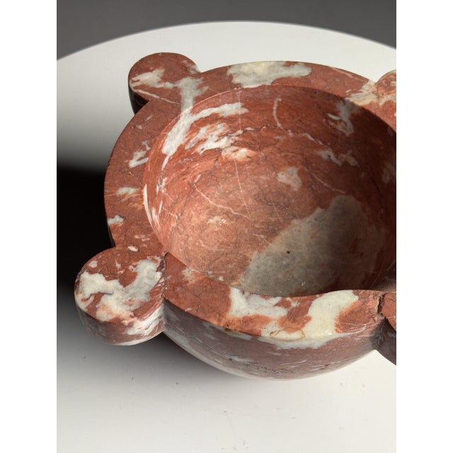 20th Century Red Marble Mortar For Sale - Image 6 of 13