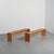 Pair of solid pine benches made in the 1970s for the development of the Les Arcs 1800 ski resort. Their simple and robust...