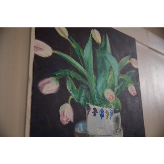 Grace B. Keogh Painting "Tulips in Pitcher" For Sale In New York - Image 6 of 6