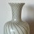 Vintage Italian Glass Vase With Elegant Spiral For Sale - Image 4 of 5