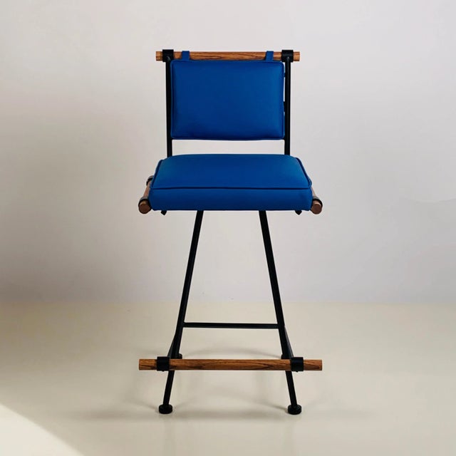 Swiveling California Modern Counter Stools A Pair Chairish