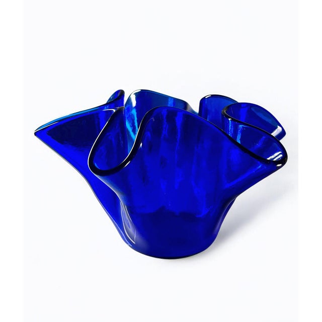 Handkerchief Murano Glass Vase by Dogi For Sale - Image 7 of 7