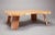 Paul Frankl Scandinavian Cloud Cork and Mahogany Coffee Table For Sale - Image 4 of 13