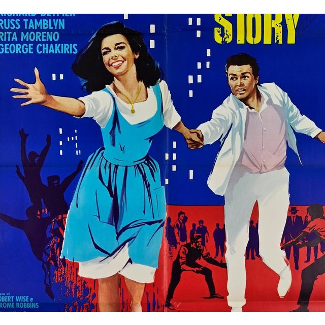 Vintage West Side Story Poster, 1961 For Sale - Image 3 of 5