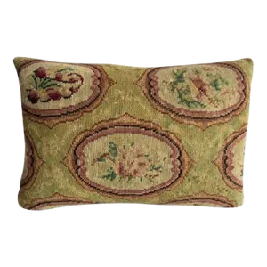 1852 English Needlework Pillow
