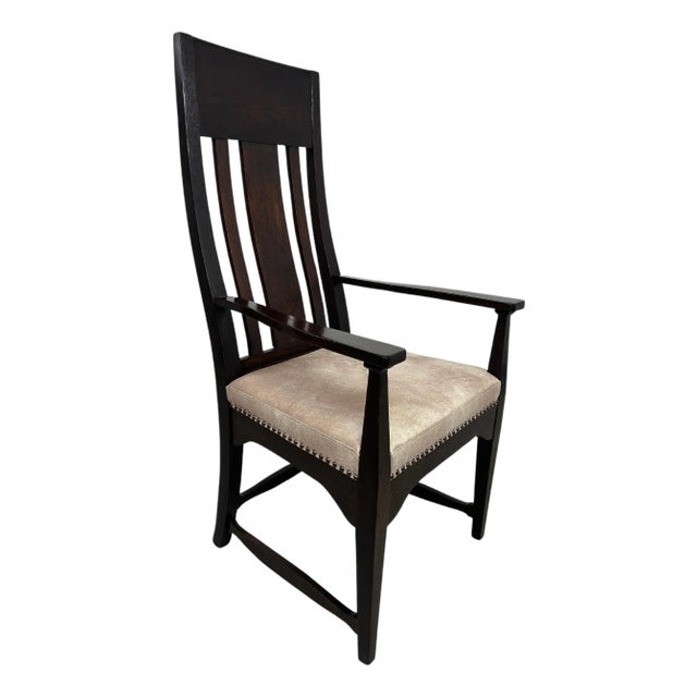 Art Deco Office Chair by Charles Rennie Mackintosh, 1920s For Sale