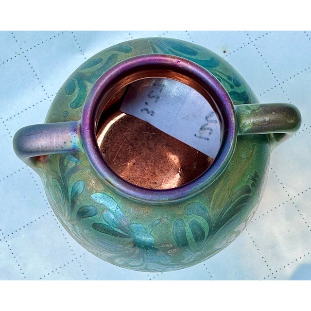 1990s Arts & Crafts Weller Sicard Cabinet Vase For Sale - Image 9 of 9