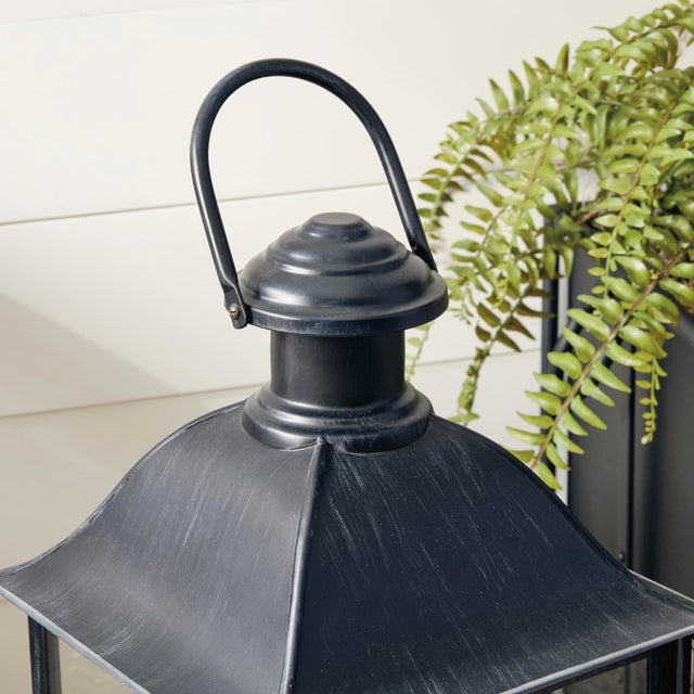 Early 21st Century Coach House Outdoor Lantern 30" For Sale - Image 5 of 6