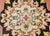 Vintage Turkish Oushak Area Rug, Handwoven Wool, 1920s Cream & Pink, 5' x 8' For Sale - Image 14 of 17