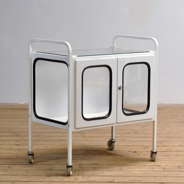 Industrial Vintage Hospital Trolley, 1970s For Sale - Image 3 of 11