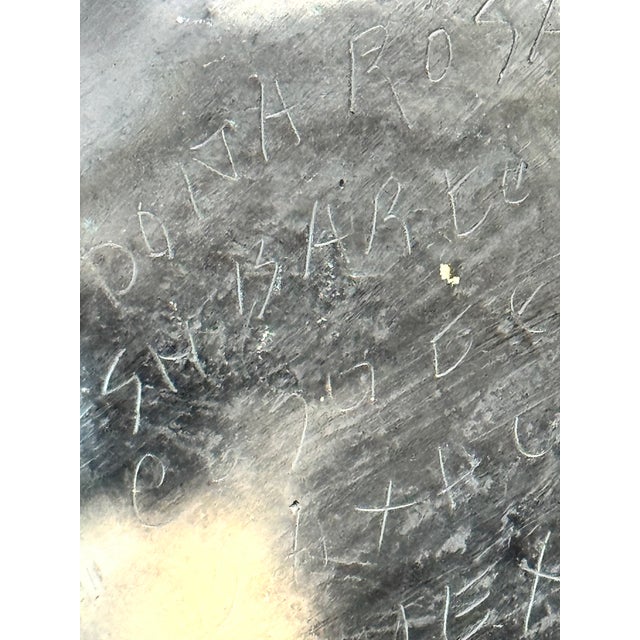 Doña Rosa Oaxaca Barro Negro Gourd-Shaped Vase - 5.38" H X 5" Diam. For Sale - Image 12 of 13