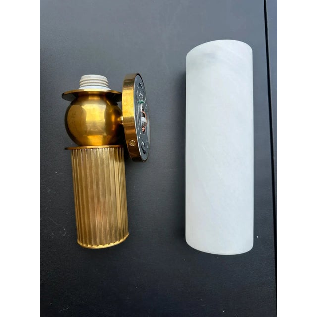 Corbett Lighting Ronda Vintage Brass Light Wall Sconce - a Pair For Sale - Image 4 of 11