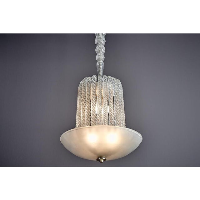 Italian Murano Glass Pendant, 1930s For Sale - Image 6 of 17