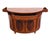 Brown Ethan Allen Townhouse Collection Traditional Hepplewhite Revival Mahogany Inlaid 50" Demilune Console / Buffet 30-6205 For Sale - Image 8 of 18