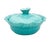 Bauer 1956 Miramar of California Aqua / Turquoise Covered Serving Bowl – Mid-Century Modern / Coastal For Sale - Image 4 of 11