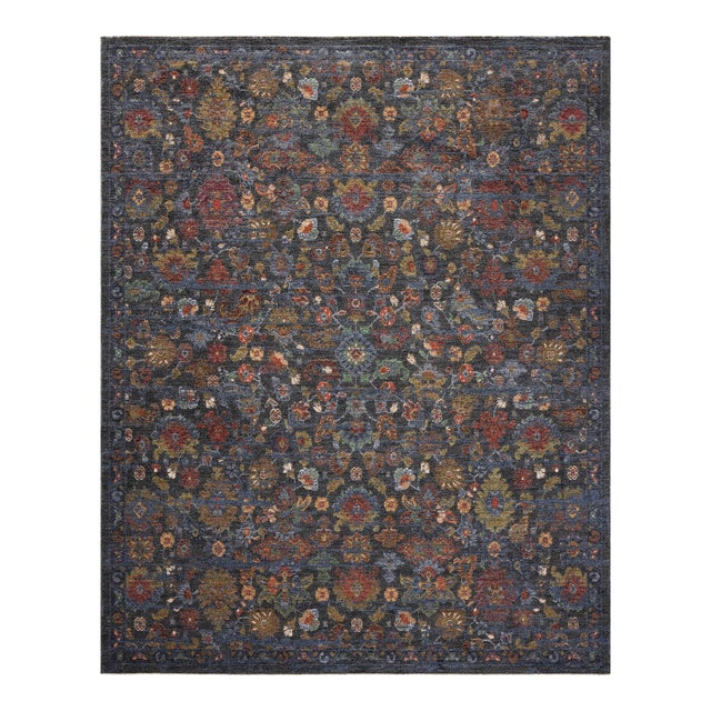 Loloi Winchester Sapphire / Multi 2'-6" x 7'-8" Runner Rug For Sale