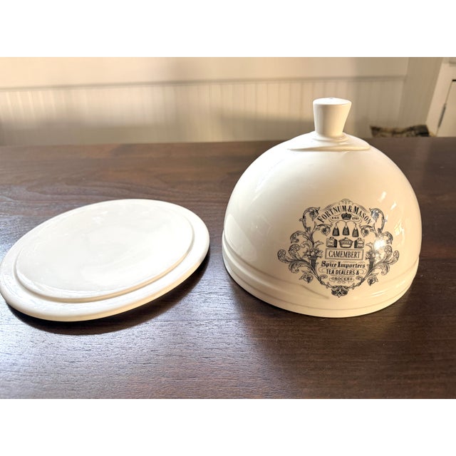 Rare Find! 1990s Limited Edition Vintage Fortnum & Mason Cheese Dome Made in England For Sale In Houston - Image 6 of 7