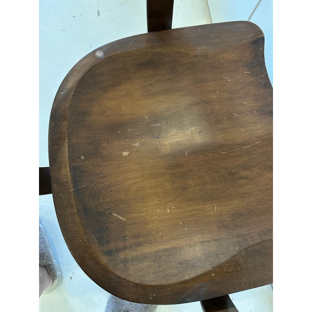 Thonet 1950s Set of 4 Armchairs in the Style of Walter Gropius For Sale - Image 4 of 5