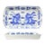 Vintage Asian-Style Blue White Double Dragon Porcelain Casserole Baking Dish 15” Good vintage condition. No chips, cracks,...